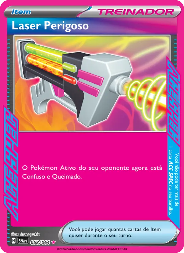 Laser Perigoso 058/64