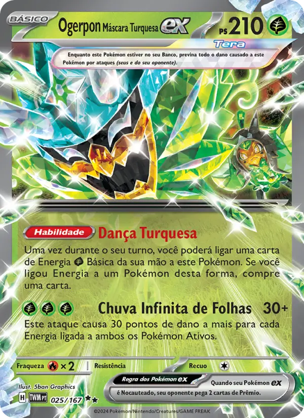 Ogerpon Máscara Turquesa ex 025/167