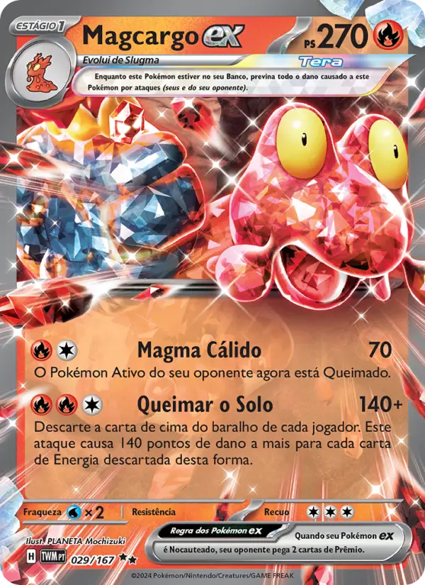 Magcargo ex 029/167