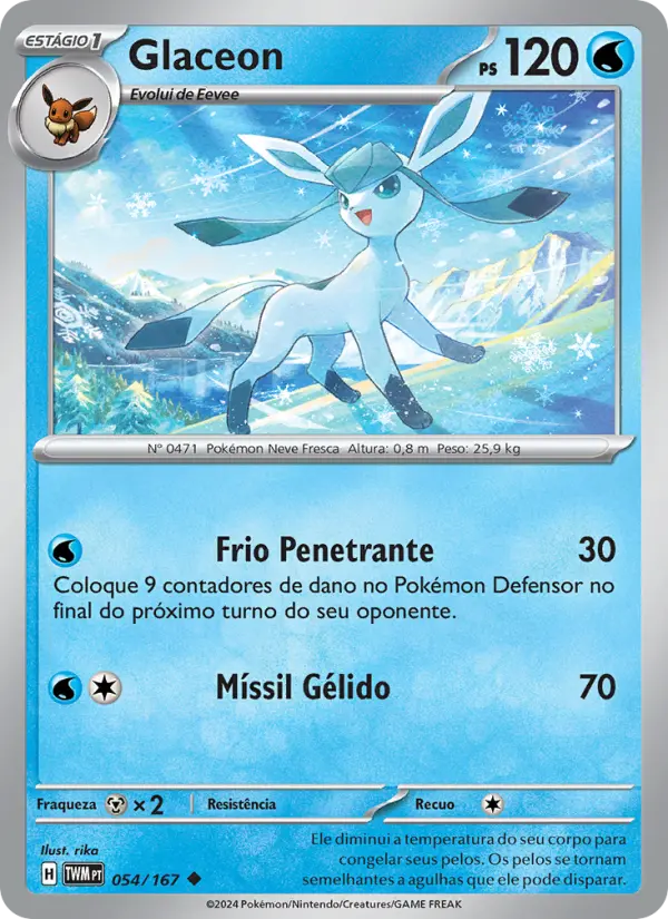 Glaceon 054/167