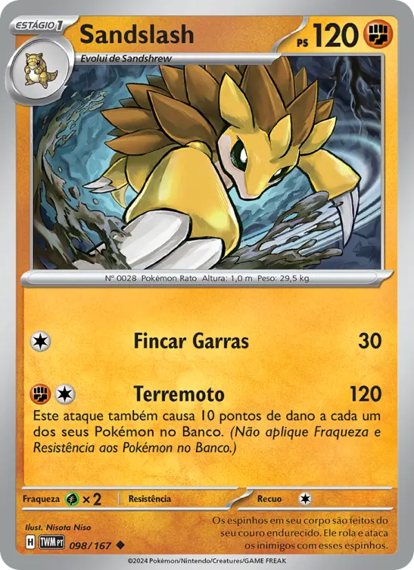 Sandslash 098/167