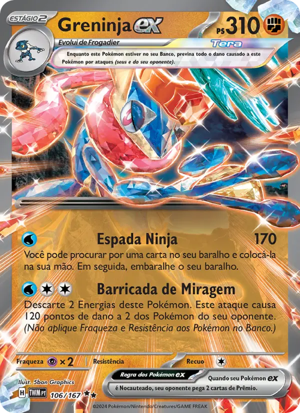 Greninja ex 106/167