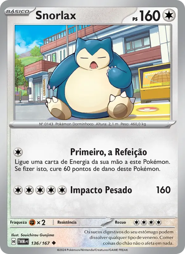 Snorlax 136/167