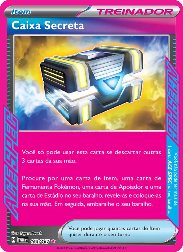 Caixa Secreta 163/167
