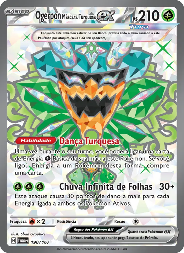 Ogerpon Máscara Turquesa ex 190/167