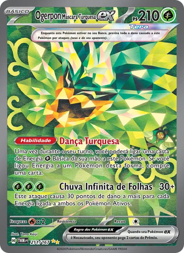 Ogerpon Máscara Turquesa ex 211/167