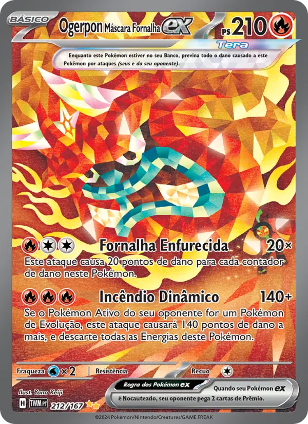 Ogerpon Máscara Fornalha ex 212/167