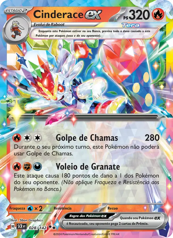 Cinderace ex 028/142