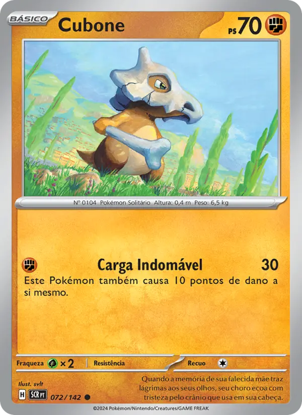 Cubone 072/142