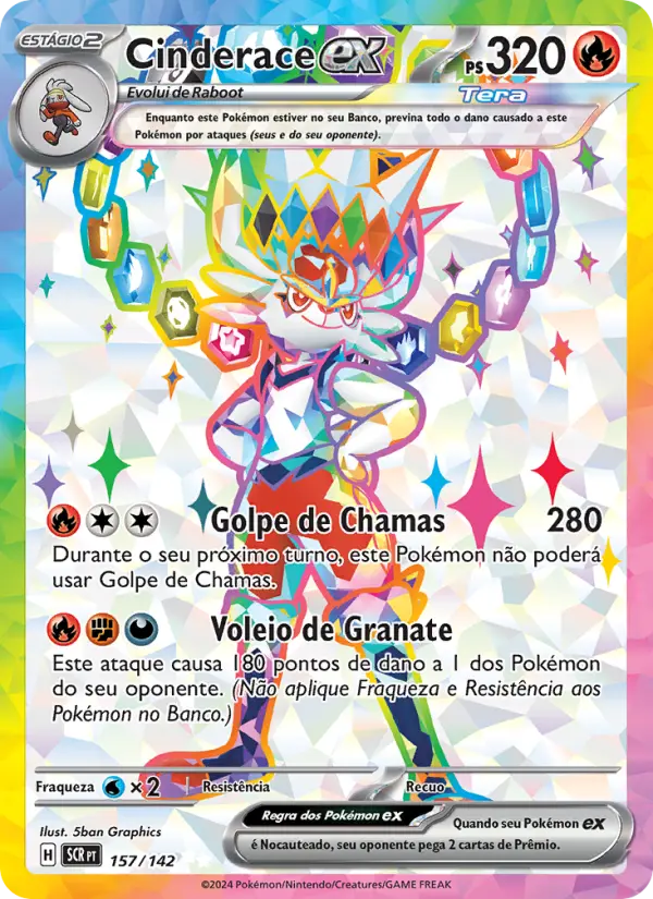 Cinderace ex 157/142