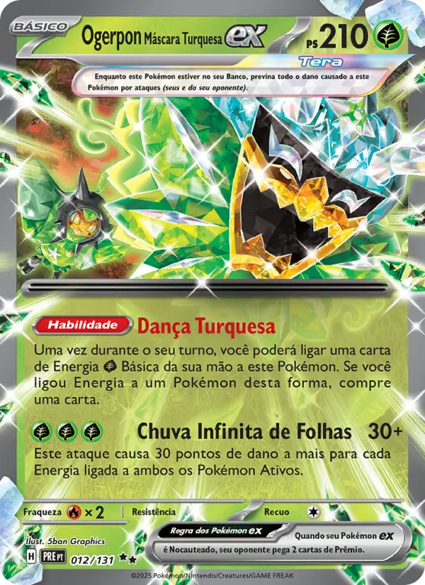 Ogerpon Máscara Turquesa ex 012/131