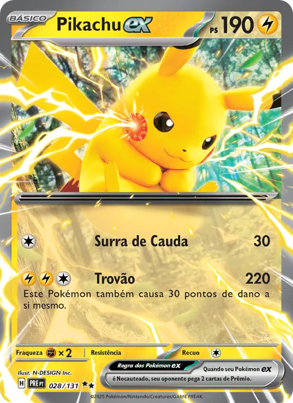 Pikachu ex 028/131