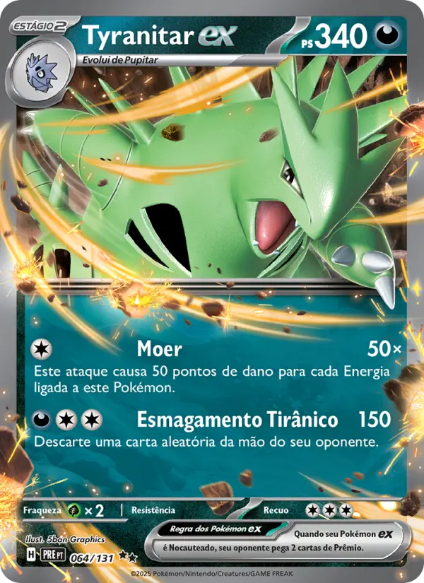 Tyranitar ex 064/131