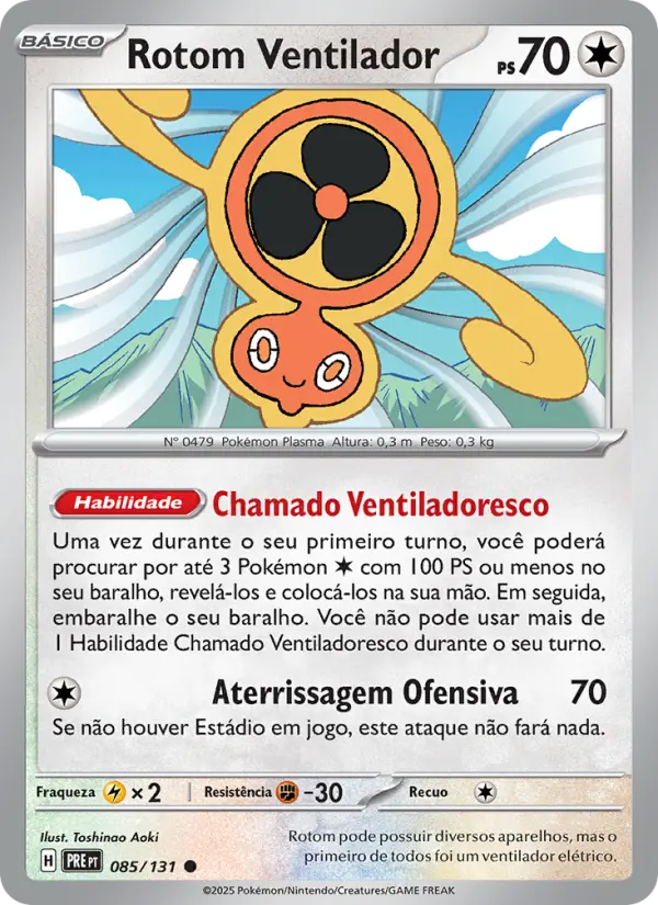 Rotom Ventilador 085/131