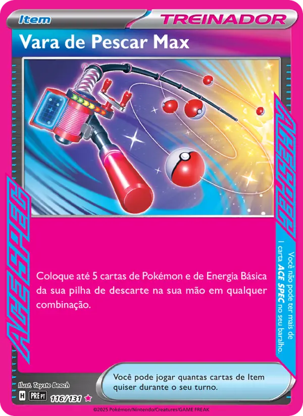 Vara de Pescar Max 116/131