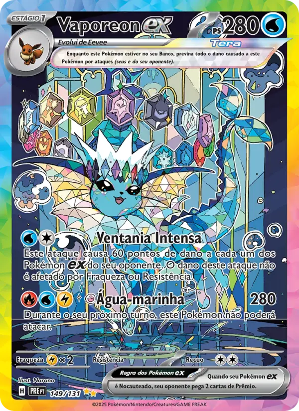 Vaporeon ex 149/131