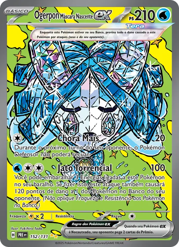Ogerpon Máscara Nascente ex 152/131