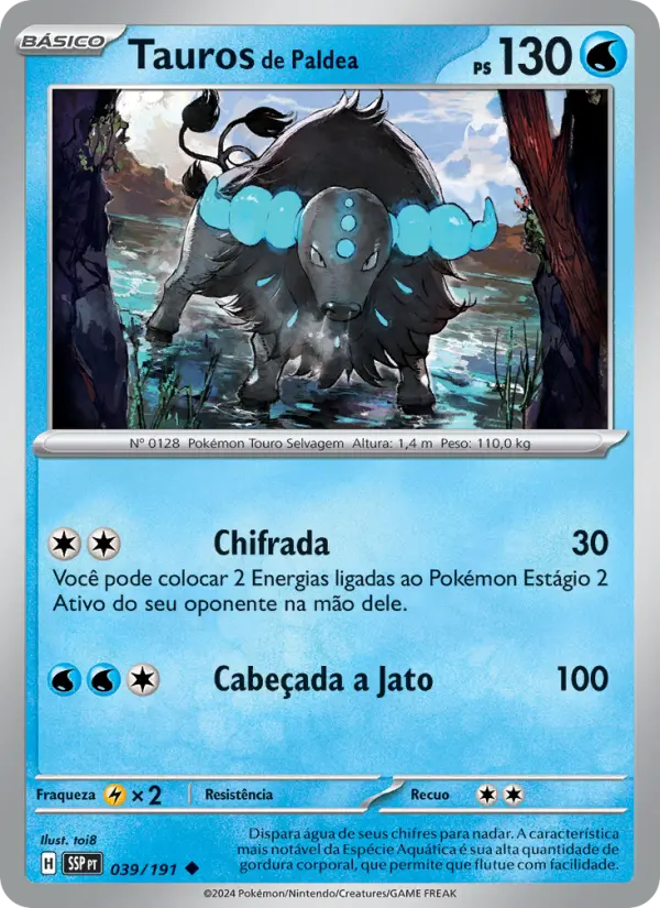Tauros de Paldea 039/191