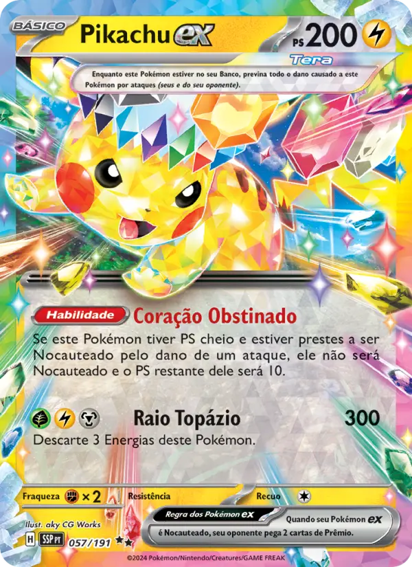 Pikachu ex 057/191