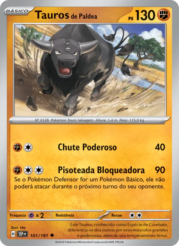 Tauros de Paldea 101/191
