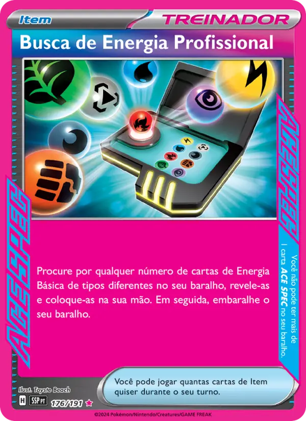 Busca de Energia Profissional 176/191