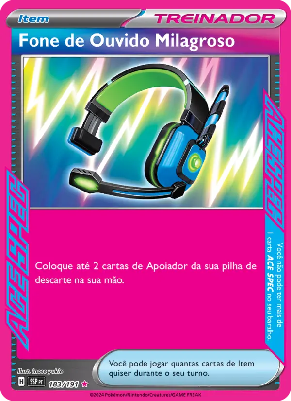 Fone de Ouvido Milagroso 183/191