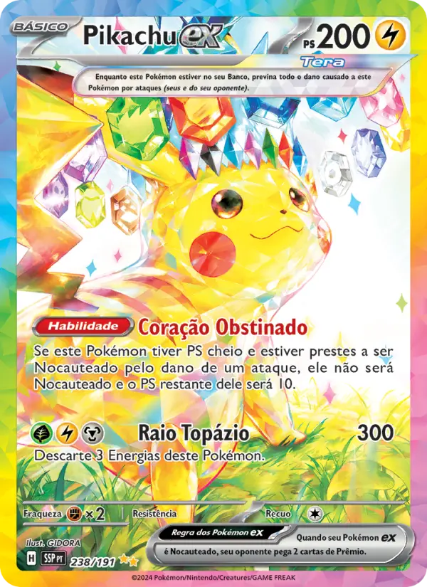 Pikachu ex 238/191