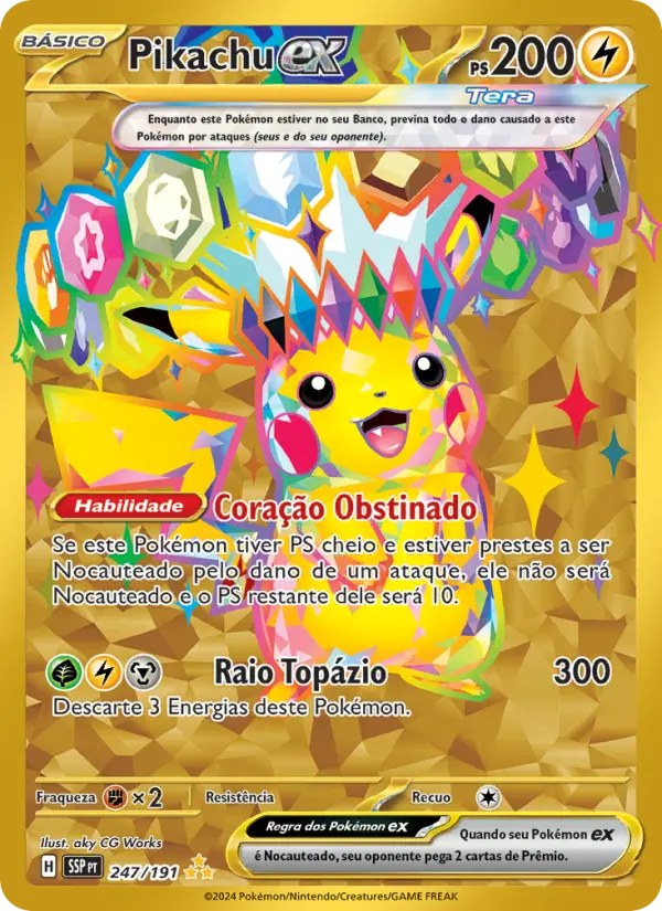Pikachu ex 247/191