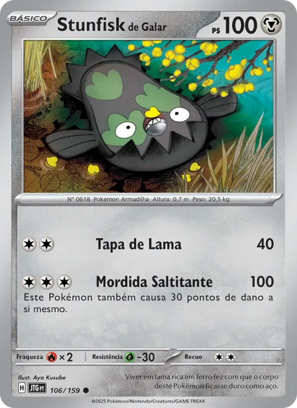 Stunfisk de Galar 106/159