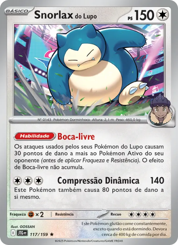 Snorlax do Lupo 117/159