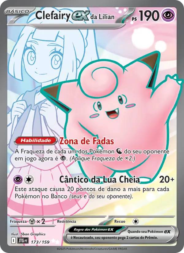 Clefairy ex da Lílian 173/159