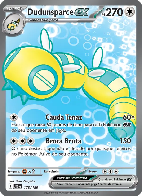 Dudunsparce ex 178/159