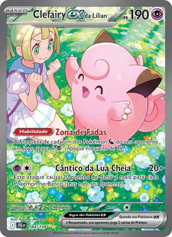 Clefairy ex da Lílian 184/159
