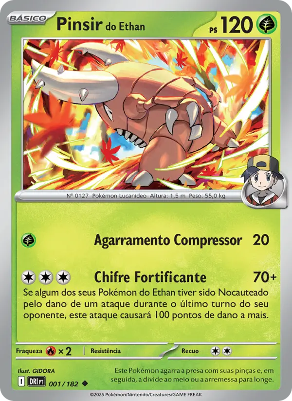 Pinsir do Ethan
