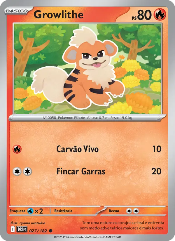 Growlithe 027/182