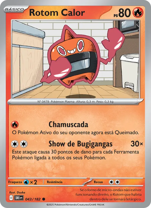 Rotom Calor 043/182