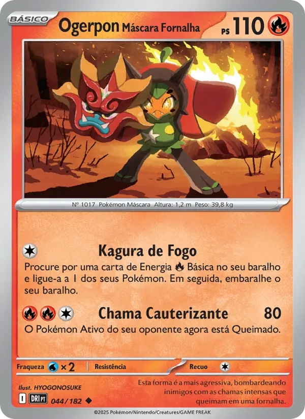 Ogerpon Máscara Fornalha 044/182