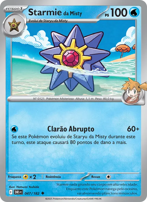 Starmie da Misty 047/182