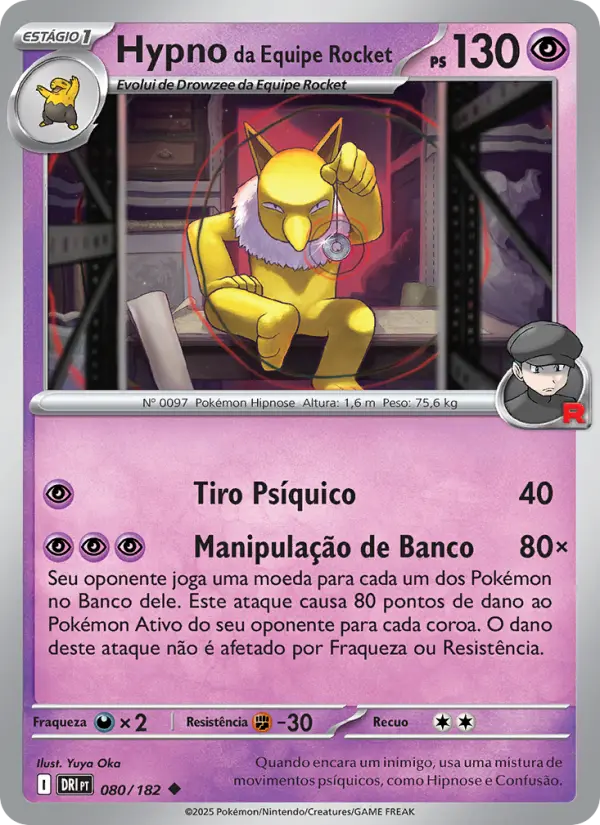 Hypno da Equipe Rocket 080/182