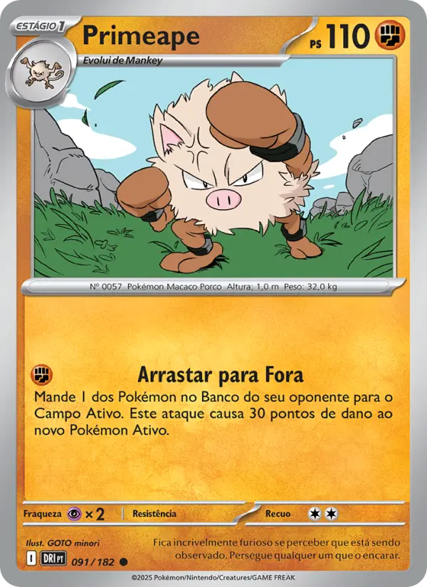 Primeape 091/182