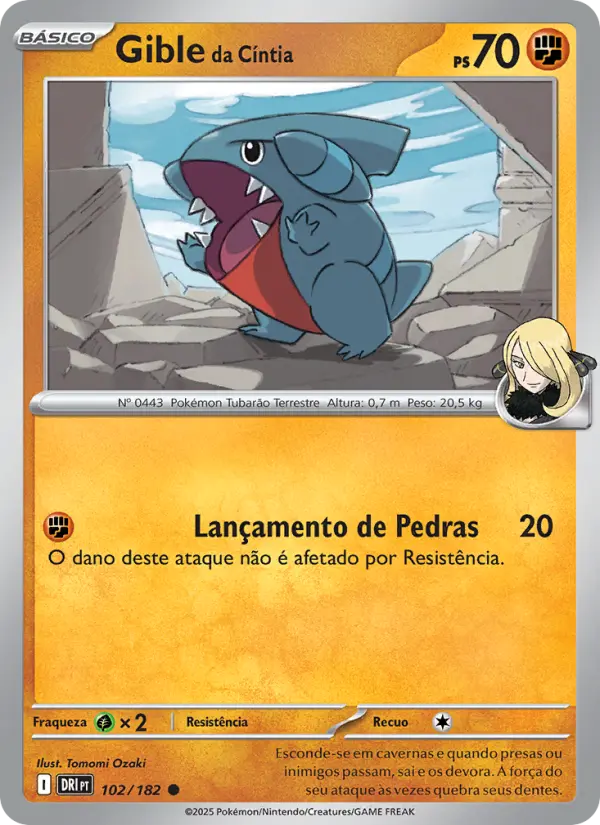 Gible da Cíntia 102/182