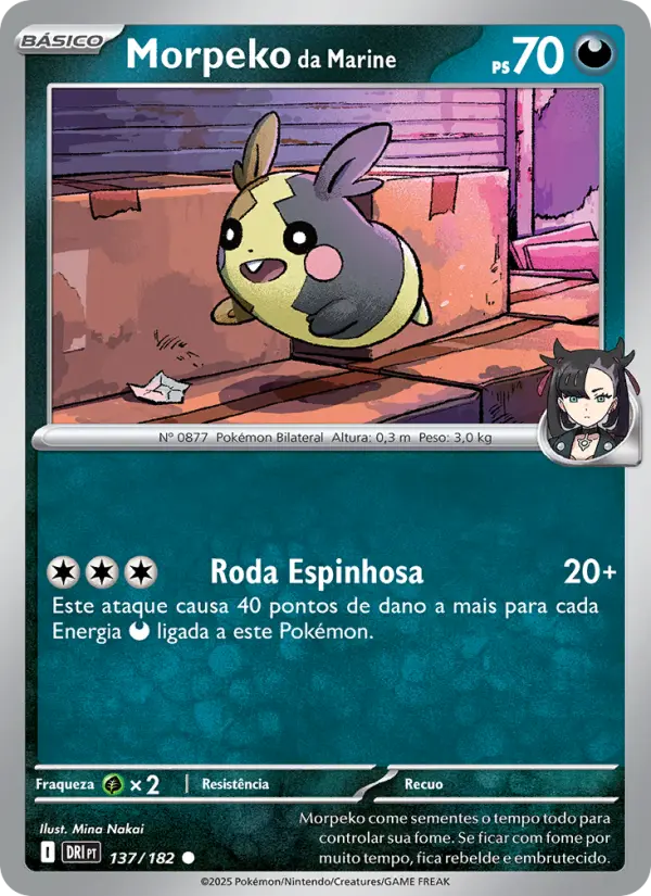 Morpeko da Marine 137/182