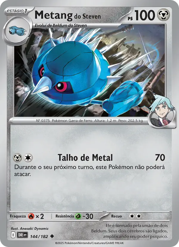 Metang do Steven 144/182