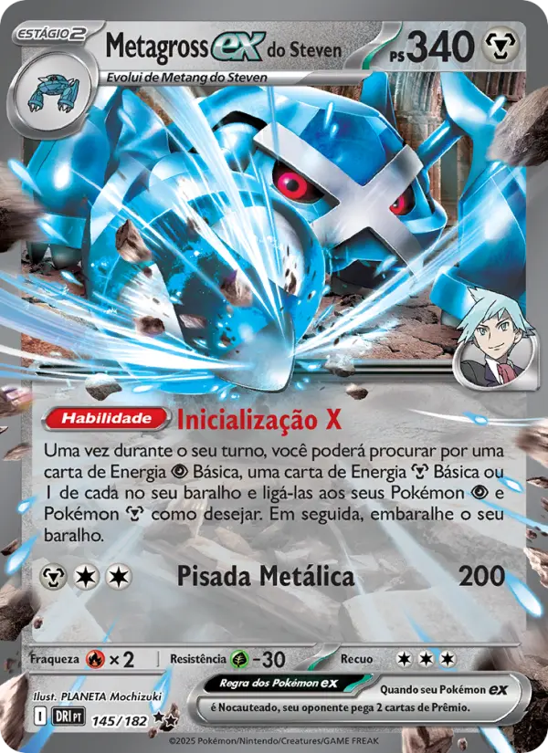 Metagross ex do Steven 145/182