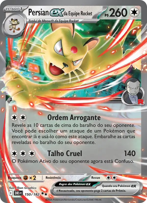 Persian ex da Equipe Rocket 150/182