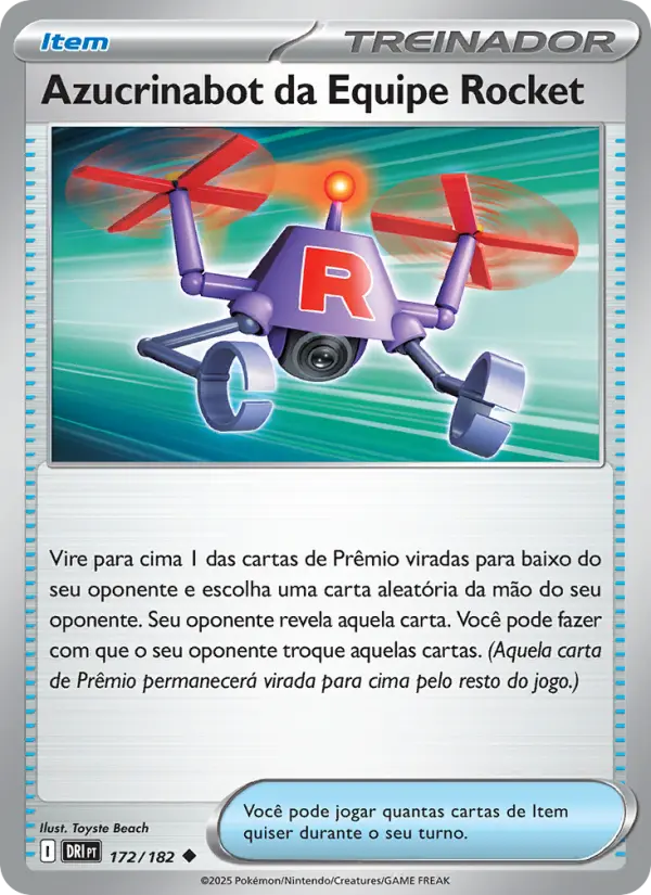 Azucrinabot da Equipe Rocket 172/182