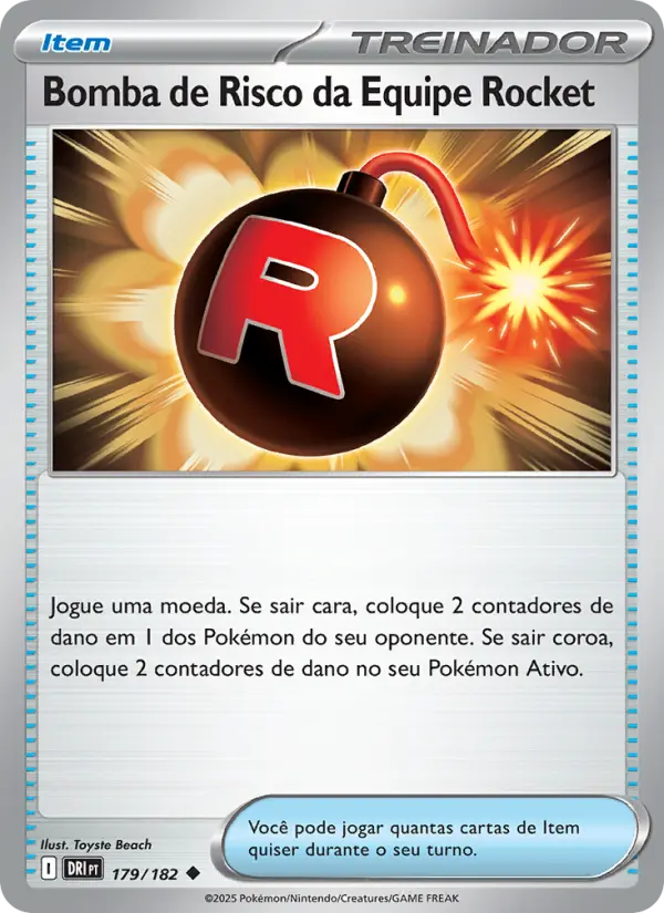 Bomba de Risco da Equipe Rocket 179/182