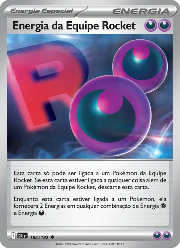 Energia da Equipe Rocket 182/182