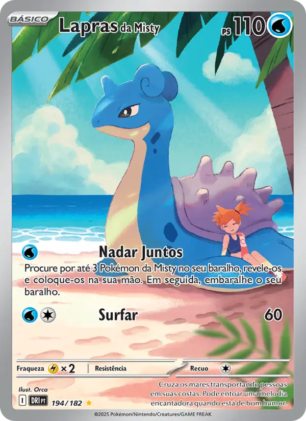 Lapras da Misty 194/182