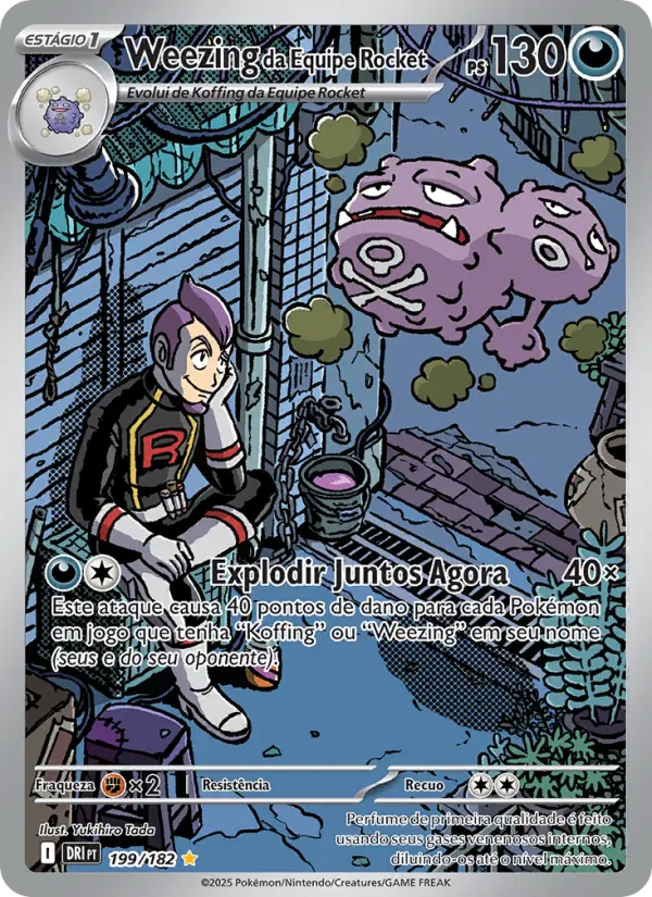 Weezing da Equipe Rocket 199/182